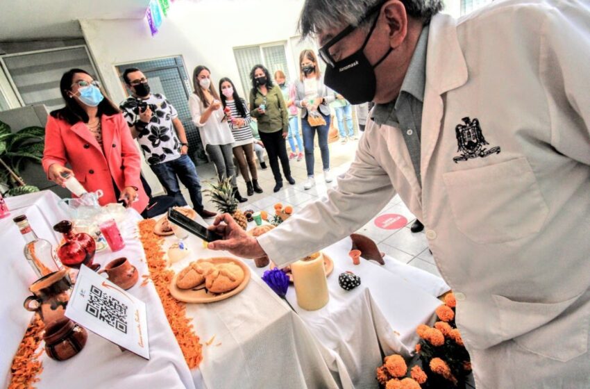  Promueven la cultura y tradiciones mexicanas, con la celebración del Día de Muertos