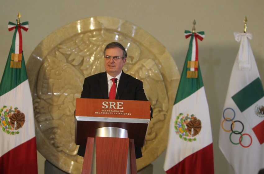  Marcelo Ebrard, anuncia la postulación de México como sede de los Juegos Olímpicos