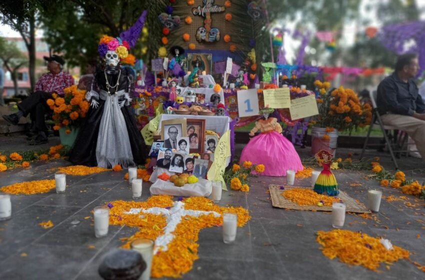  Con “Mi corazón te recuerda”, DIF Capitalino viste de colores Tequis con Altares de Muertos