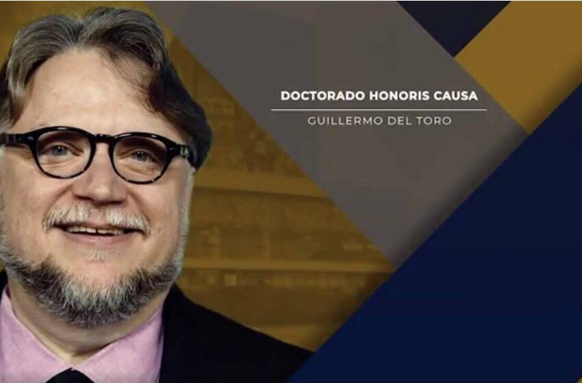  Recibe Guillermo Del Toro Doctorado Honoris Causa por la UNAM