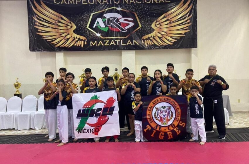  Destacan deportistas de Matehuala en KickBoxing