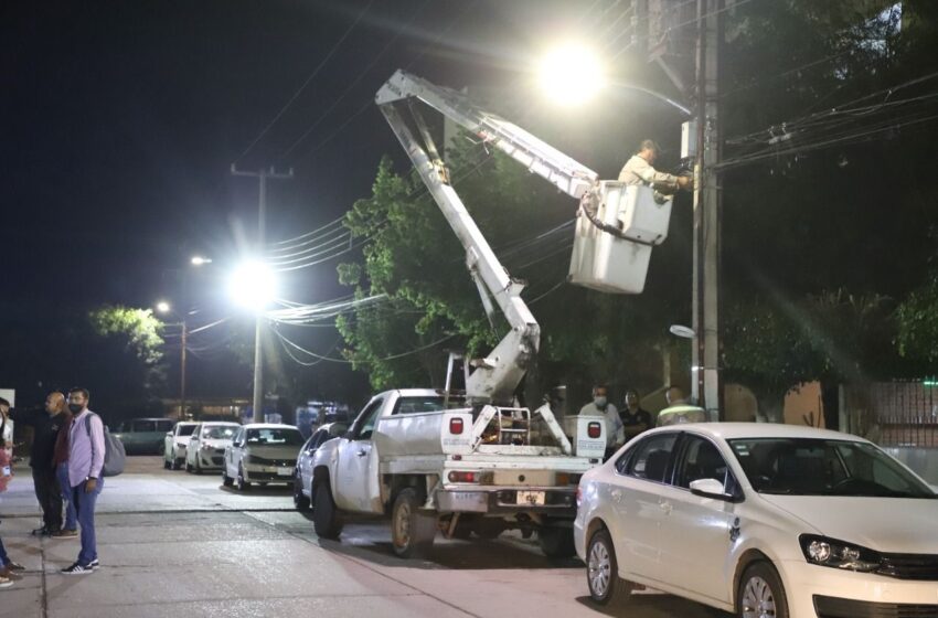  Gobierno de la Capital intensifica las acciones en alumbrado y rescate de espacios públicos