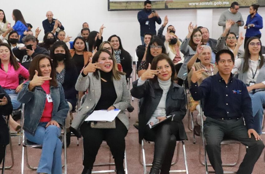  El Ayuntamiento de SLP se consolida como un Gobierno incluyente, con la capacitación para atender en Lengua de Señas