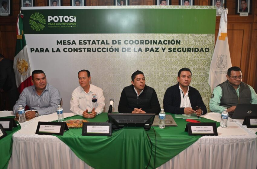  Contemplan nuevas estrategias de seguridad en SLP