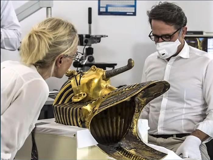  La máscara de Tutankhamón obra invaluable