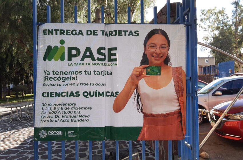  Anuncia Gobierno cambio de entrega de tarjetas “Mi Pase”