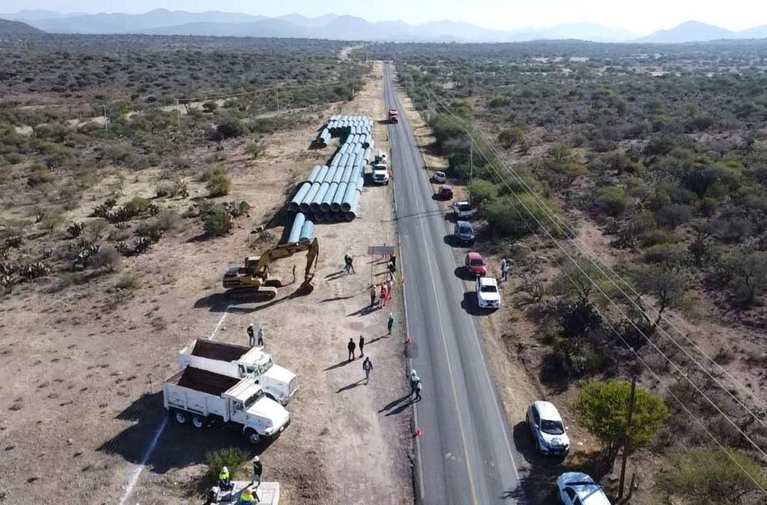  Arranca sustitución de 1,800 metros de acueducto en El Realito