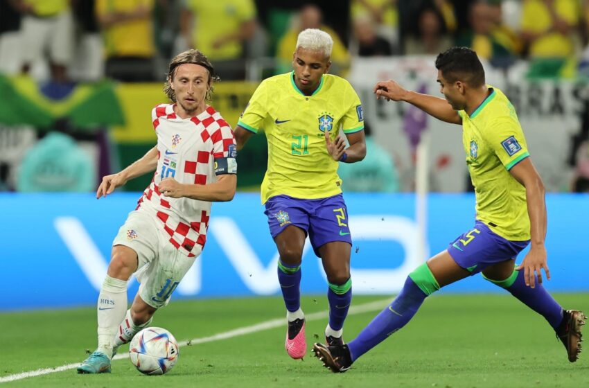  Croacia vence a Brasil y pasa a semifinales