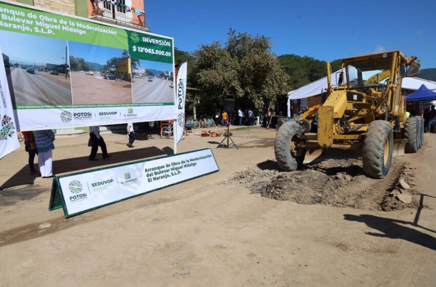  Arrancan obras en El Naranjo