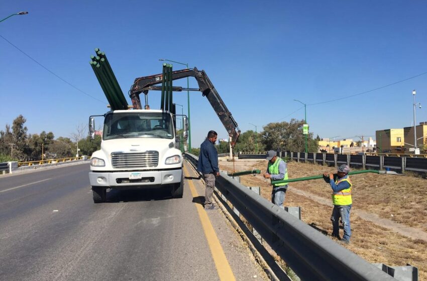  Rescate de laterales de carretera 57 favorece a sector productivo