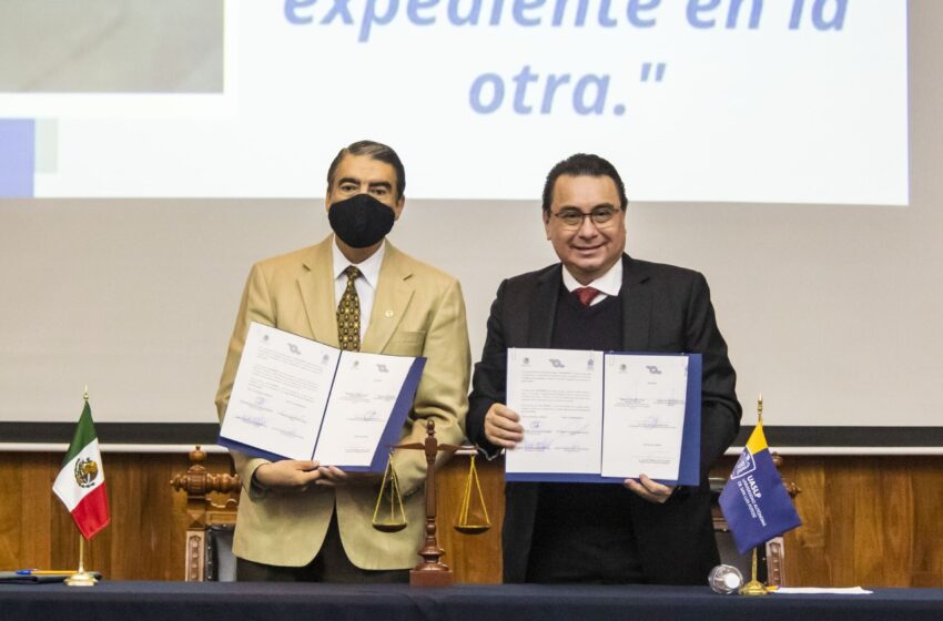  UASLP y Consejo de la Judicatura Federal firman convenio marco de colaboración