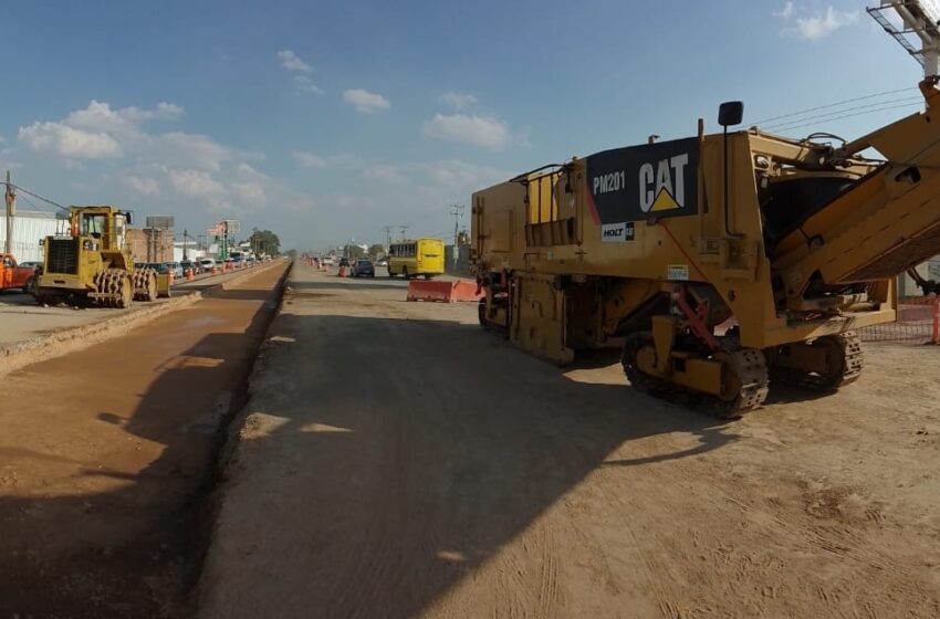  Avanzan obras de puente de carretera a Rioverde