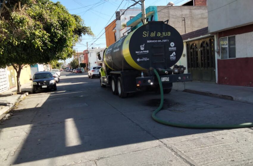  Tras inoperancia de El Realito, Interapas reparte agua