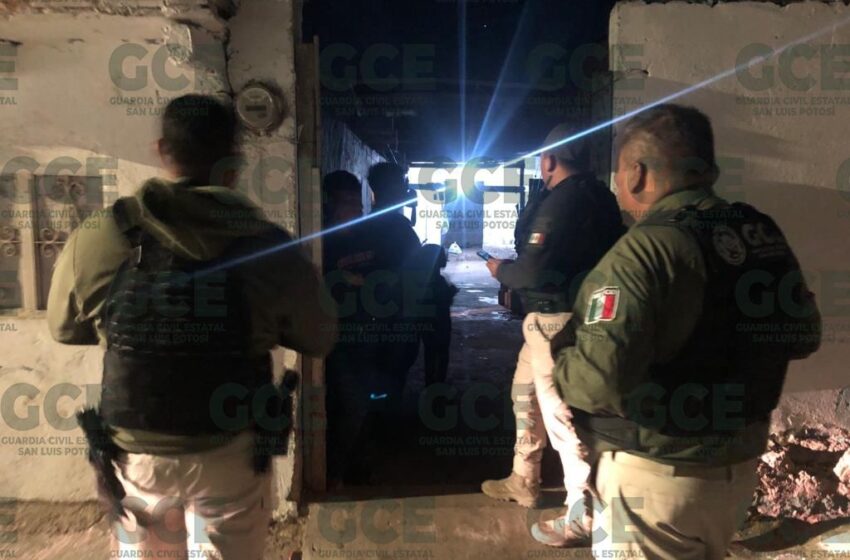  Guardia Civil Estatal abate dos objetivos criminales en municipio de Venado