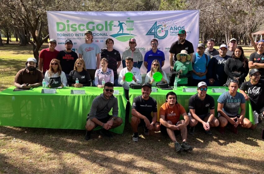  Tangamanga l organiza torneo de Disc Golf