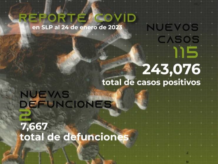  Se registran dos nuevas defunciones por COVID-19