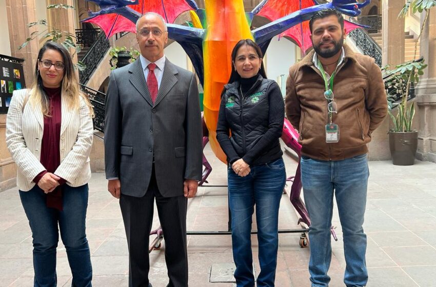  Promueve SECULT riqueza cultural de SLP ante embajador de Kuwait