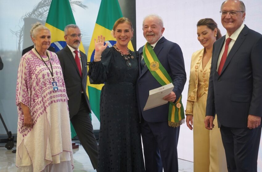  México presente en toma de posesión del nuevo presidente de Brasil