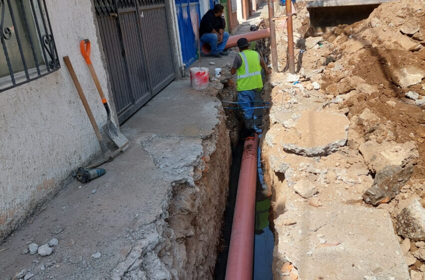  Rehabilita Interapas infraestructura sanitaria al oriente y poniente de la Capital