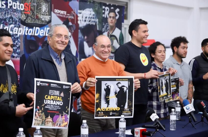  Presentan Festival Capital Urbano 2023