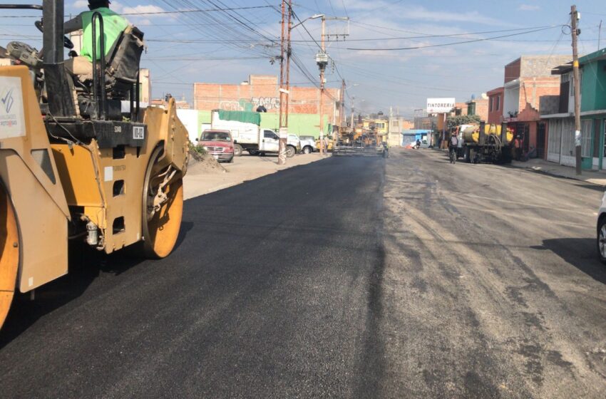  Avanza programa de Vialidades en la Capital