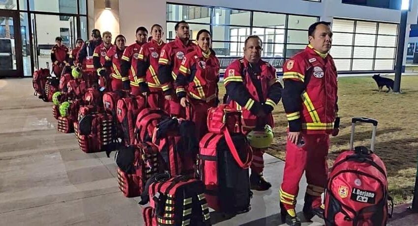  Elementos de la Cruz Roja viajan a Turquía a apoyar a víctima del Terremoto