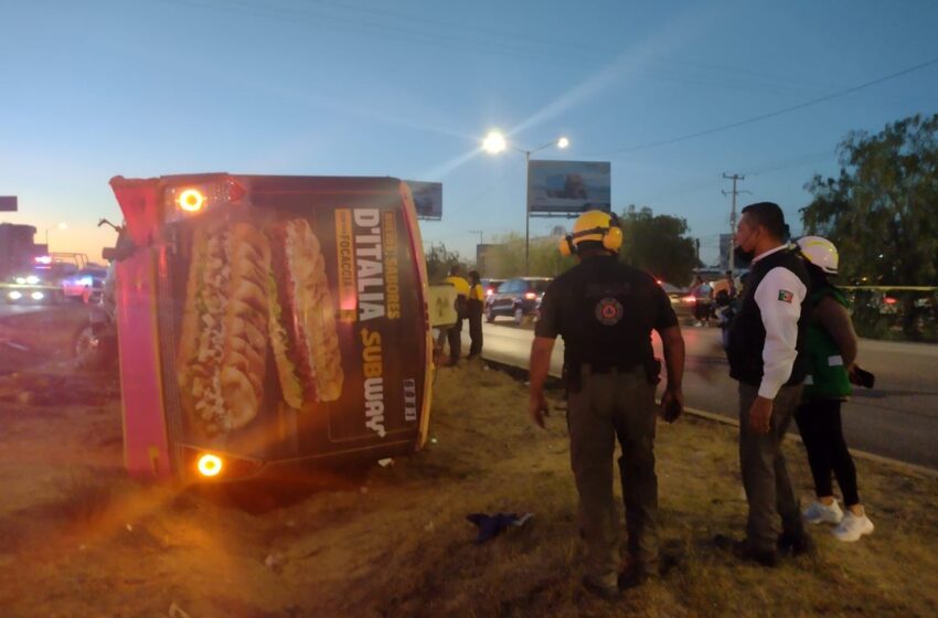  SCT estatal da seguimiento a trágico accidente en carretera 57