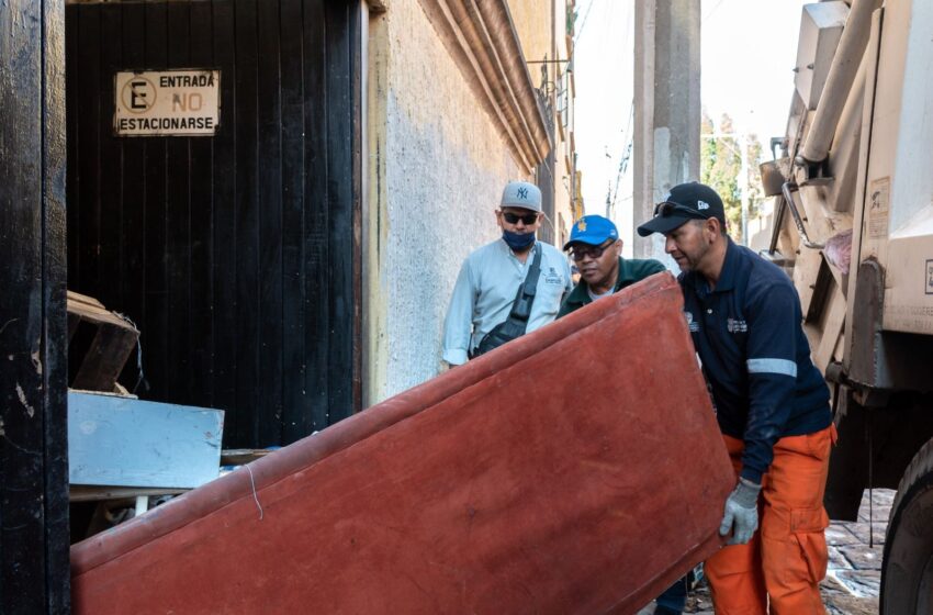  Avanza operativo de seguridad y limpieza en fincas abandonadas del Centro Histórico