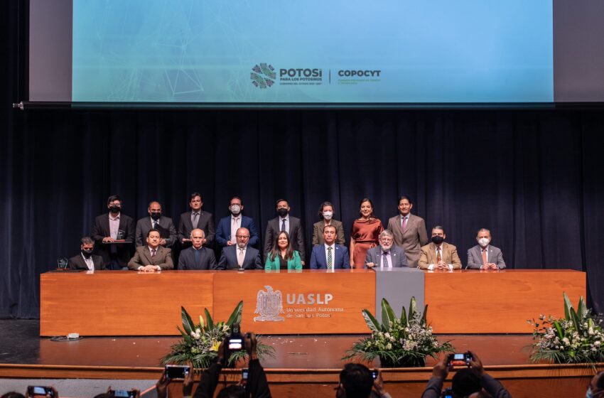  Investigadores de la UASLP reciben Premio Potosino de Ciencia, Tecnología e Innovación 2022