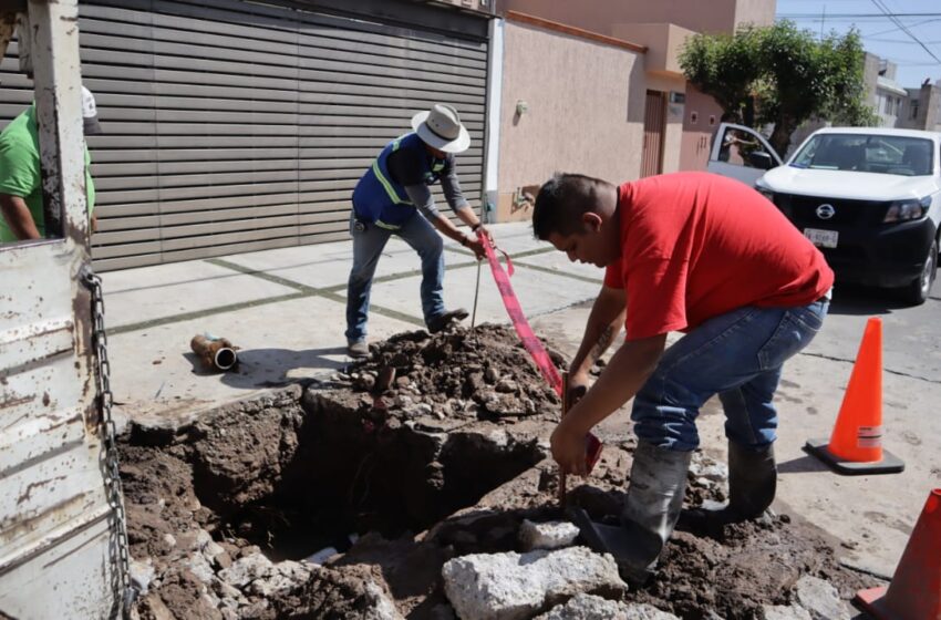  Recupera Interapas caudal de dos fugas de agua