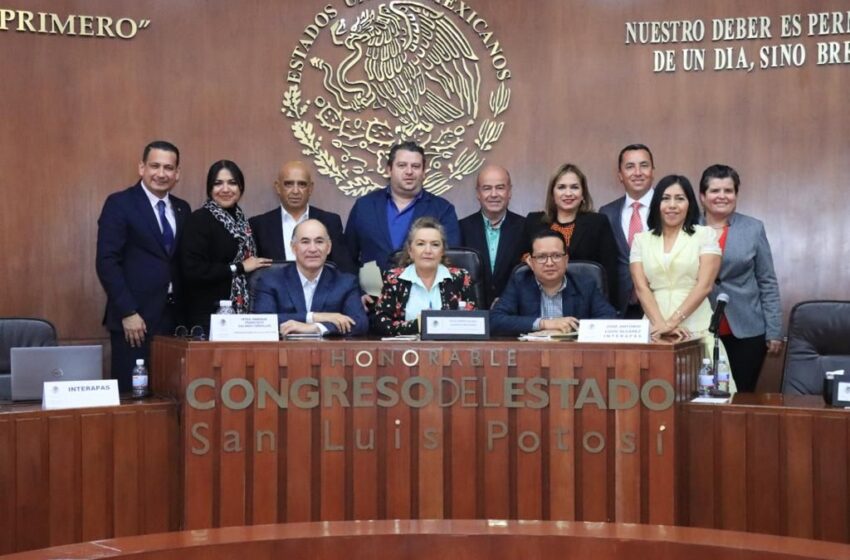  Presenta Galindo en el Congreso Plan Emergente Sí al Agua,