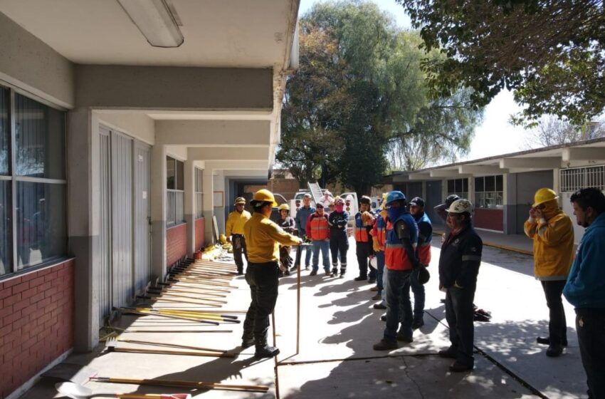  Capacitan en zonas con alta incidencia de incendios