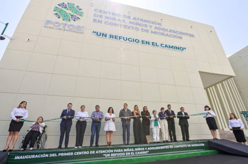  Inaugura Gobernador centro de asistencia para la niñez y adolescencia en situación de migración