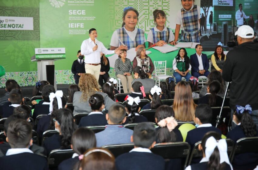  Con 200 mdp arranca Gobernador entrega de nuevas escuelas