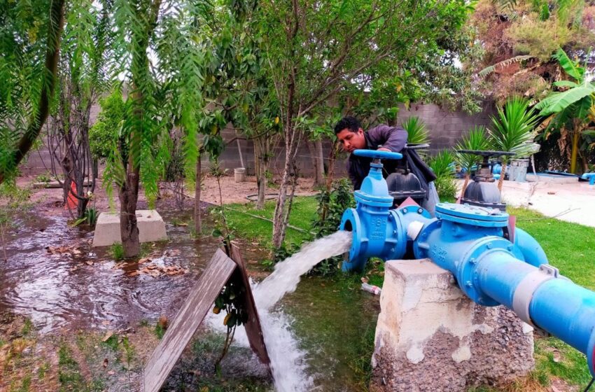  Entra en operación pozo de agua mezquital II