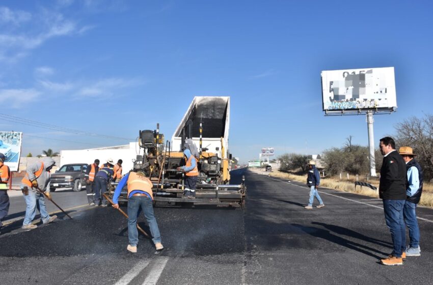  Avance de 85 por ciento en modernización del camino al aeropuerto