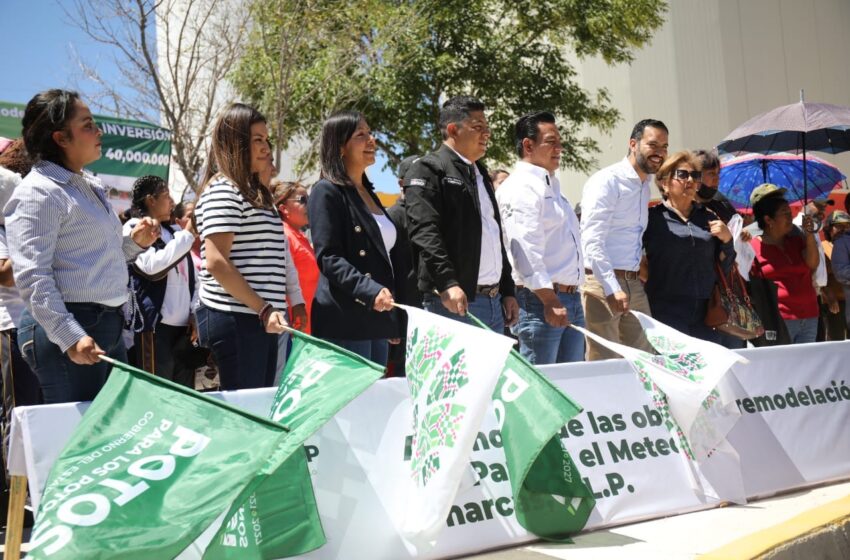  Ricardo Gallardo arranca rehabilitación del Parque El Meteorito, en Charcas