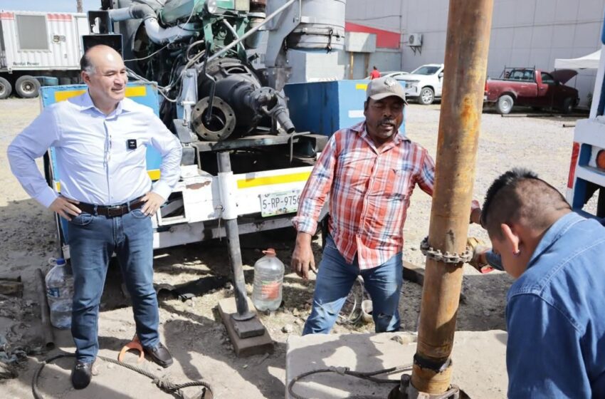  Gobierno de la Capital amortigua la crisis de agua, gracias a la rehabilitación de pozos