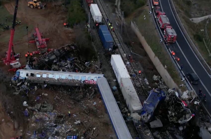  Van 57 muertos por el choque de trenes en Grecia