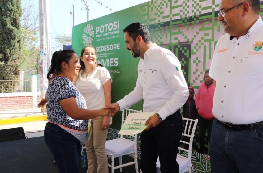  Sedesore entrega vivienda digna en Lagunillas