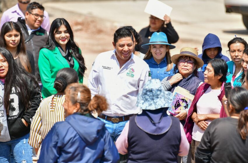  Gallardo sí cumple promesas reconocen habitantes