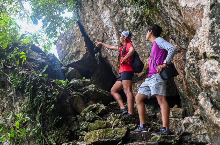  Trazan recorrido para segunda fecha del Serial Trail Mágico en Aquismón