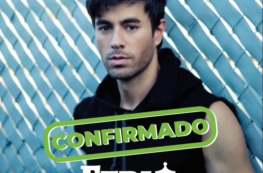  Enrique iglesias confirmado para la fenapo 2023