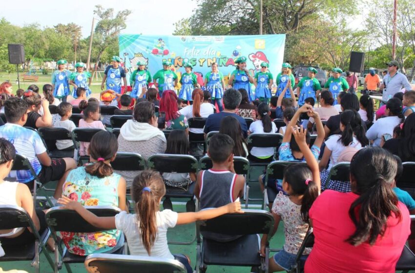  Miles de niñas y niños participan en arranque de festejos por su día en Ciudad Valles