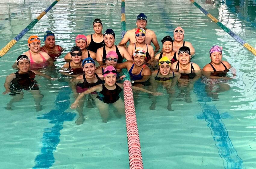  Invita INPODE a clases de natación en Unidad José López Portillo