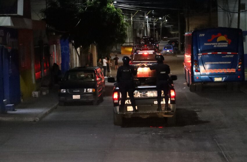  Intensifica policía municipal de Aguascalientes acciones del operativo “barrio seguro”