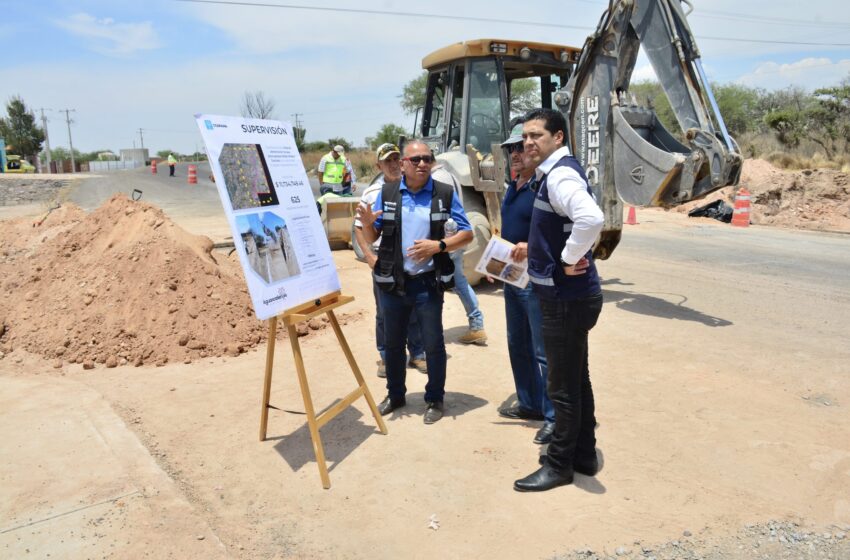  Invierte municipio de Aguascalientes más de 11 millones de pesos en infraestructura hidráulica en El Soyatal