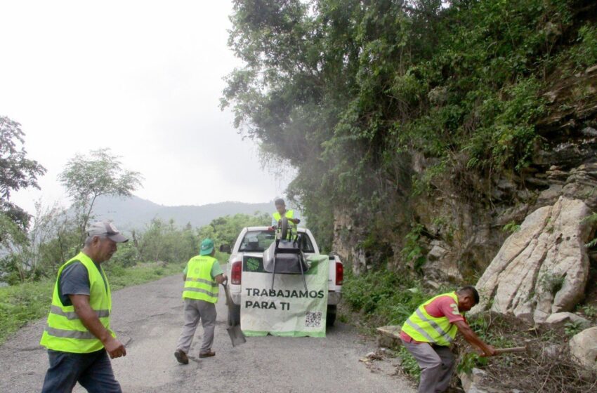  Por temporada de lluvias vigila JEC carreteras estatales