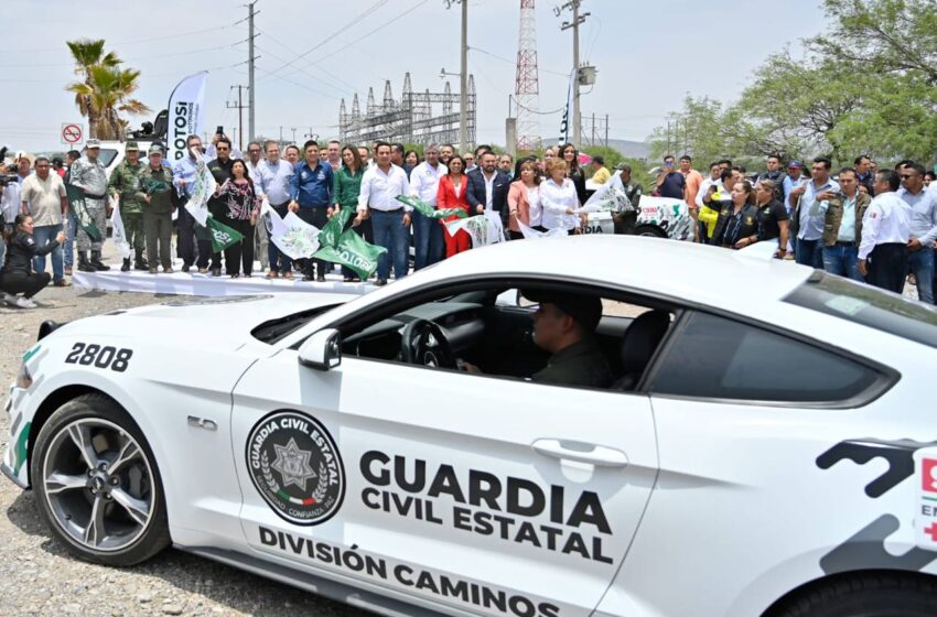  Ricardo Gallardo pone en operación División de Caminos de Guardia Civil Estatal