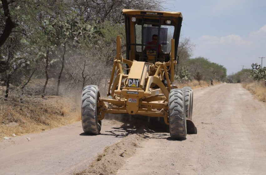  Impulsa municipio de Aguascalientes, obras de mejora vial en comunidades rurales